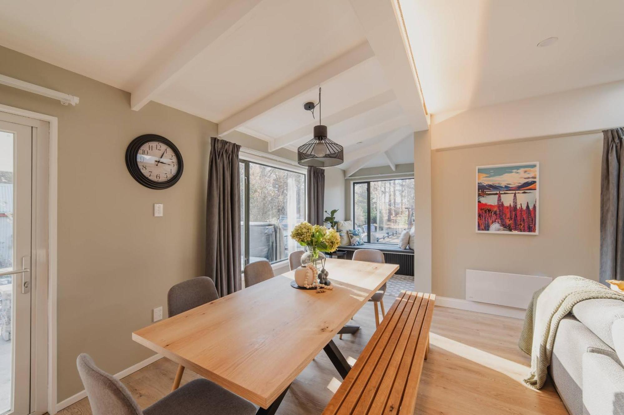 Galaxy 3Br Modern Home With Fireplace Outdoor Spa Lake Tekapo Εξωτερικό φωτογραφία